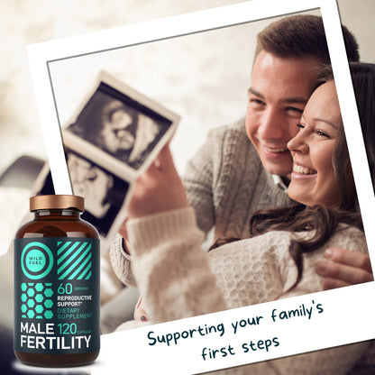 WILD FUEL Male Fertility Supplement and Dental Probiotics Health and Wellness Bundle