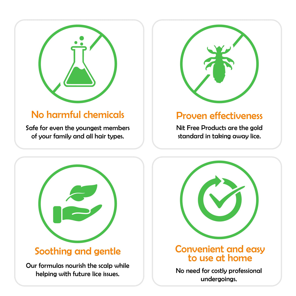 Nit Free 100% Dimethicone Oil for Lice - Safe for Kids & Adults - 32oz