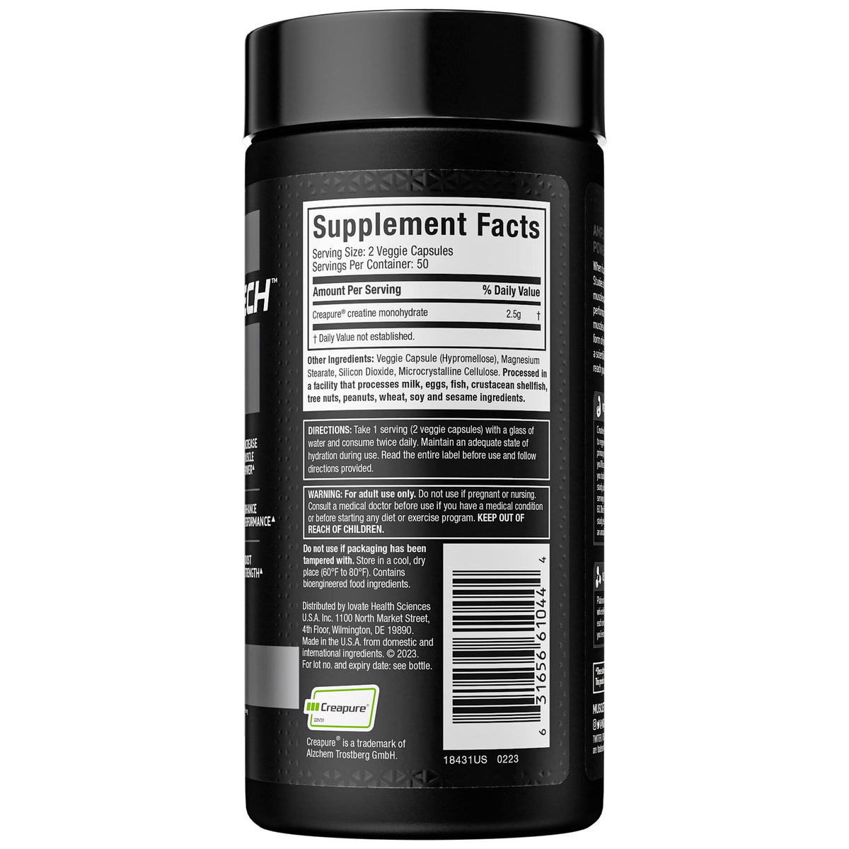 MuscleTech Platinum 100% Creatine Pills - Creatine Monohydrate Pill - Muscle Recovery