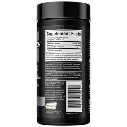 MuscleTech Platinum 100% Creatine Pills - Creatine Monohydrate Pill - Muscle Recovery
