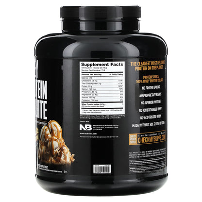 NutraBio Whey Protein Isolate Supplement - 25g of Protein Per Scoop with Complete