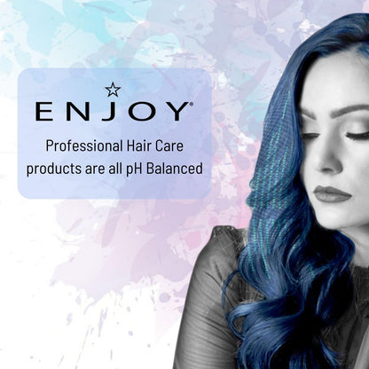 Enjoy Intensive Hair & Skin Treatment Oil, Jojoba & Macadamia Infused Strengthening Formula for Dry, Coarse, or Damaged Hair, Frizz Control & Shine Enhancer, 3.4 Fl Oz