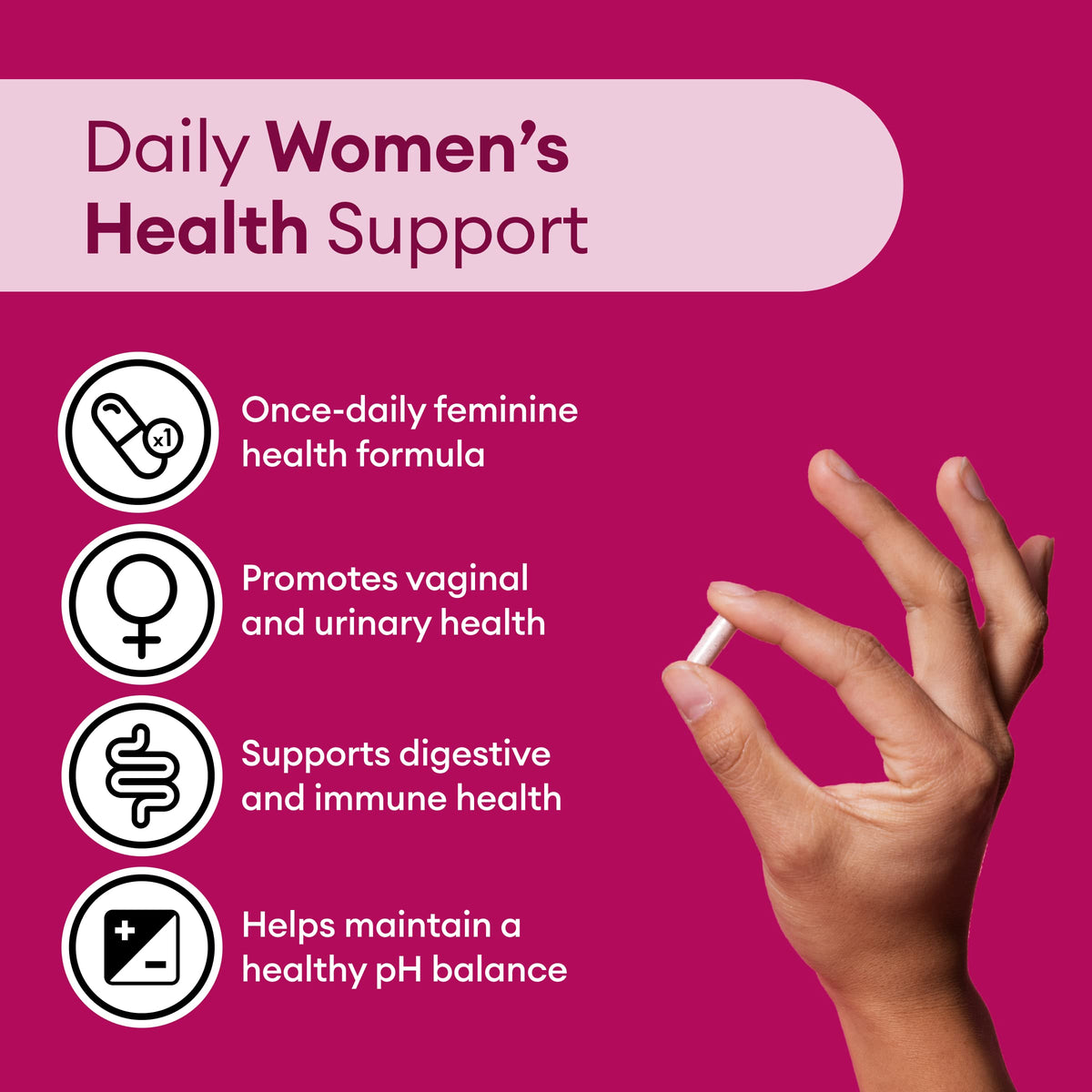 Physician's CHOICE Feminine Power Duo Bundle - Vaginal Probiotic + Womens Probiotic