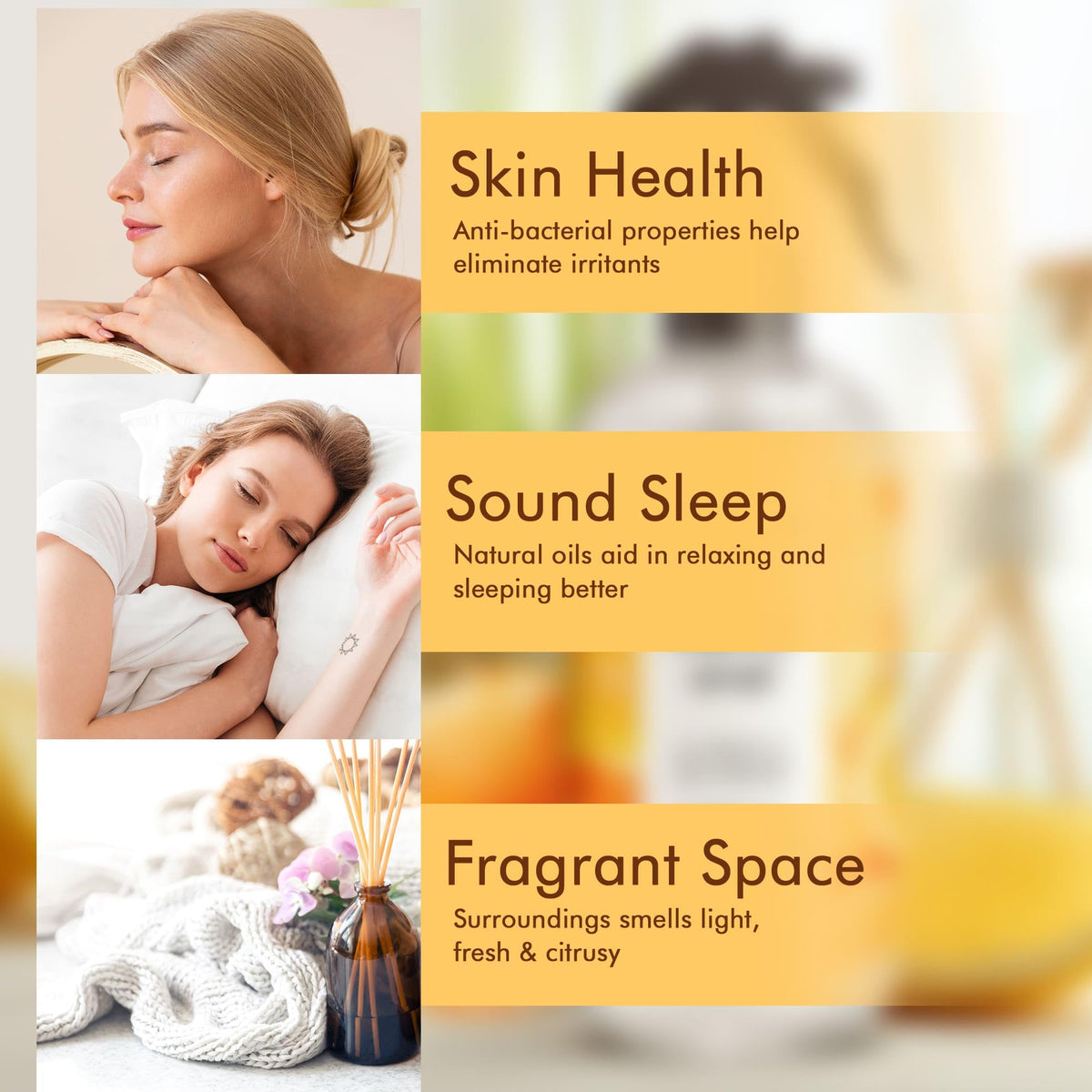 Majestic Pure Linen Spray - All Natural Fragrance - Spray for Pillows, Bedding, Sheets, Clothing