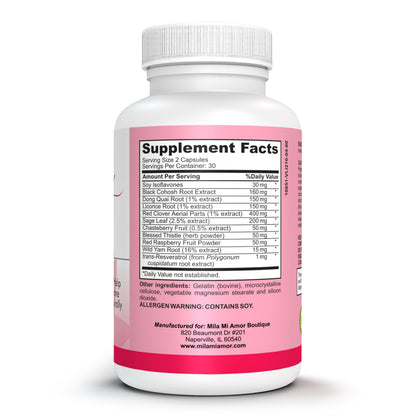 Women's Support - Special Formula - Hormone Regulator w/Natural Ingredients