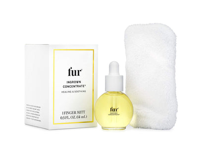 Fur Ingrown Concentrate: Exfoliating Oil Kit for your Hair and Skin to Smoothe, Soothe, and - O.5 fl. oz.