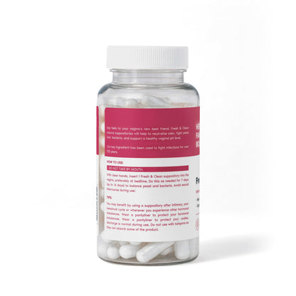Her Fantasy Box - Fresh & Clean pH Restore Vaginal Suppositories - Natural Vaginal Health Support