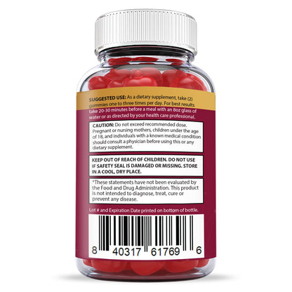 Justified Laboratories (2 Pack) Great Results Keto ACV Gummies 1000MG