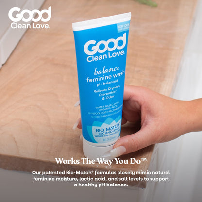 Good Clean Love Balance Moisturizing Wash, pH-Balanced Vaginal Soap for Women