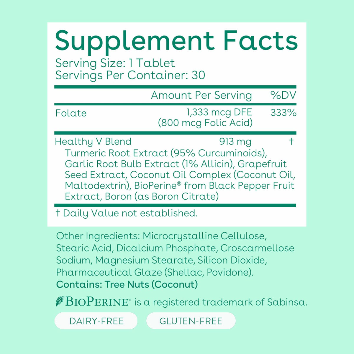 Love Wellness Women's Vaginal Health Supplement, Healthy V Vitamin - Maintains pH Balance, Gut Health