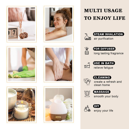 EUQEE Manuka Essential Oil 118ml Large Capacity Pure Manuka Oil with Glass Dropper for Skin