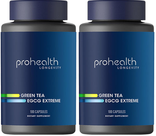 ProHealth Longevity Green Tea EGCG Extreme (390mg EGCG, 100 Capsules) (Green Tea Supplement)