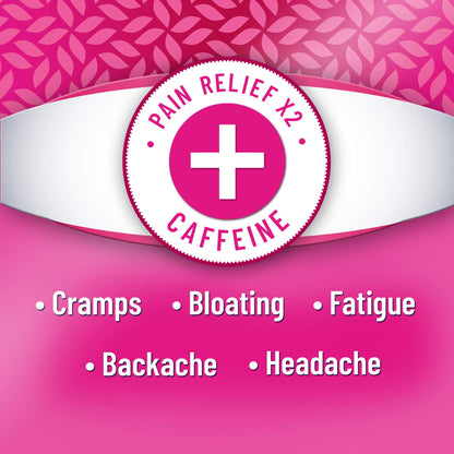 Pamprin Maximum Strength Max Formula, with Acetaminophen, Menstrual Period Symptoms Relief