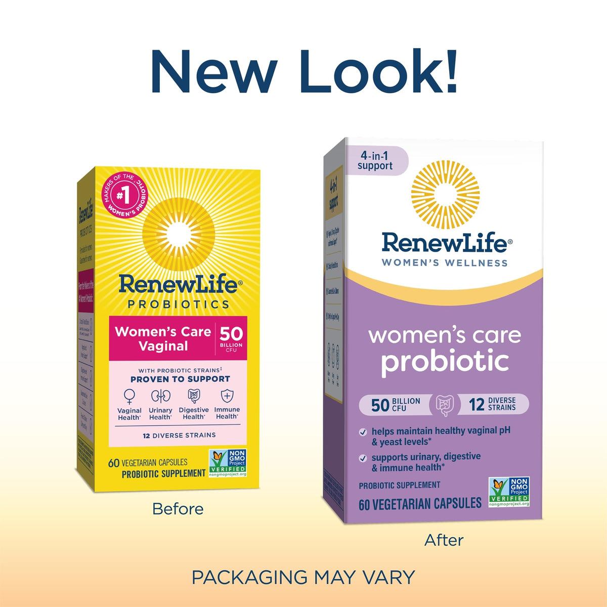Renew Life Women's Probiotic Capsules, 50 Billion CFU