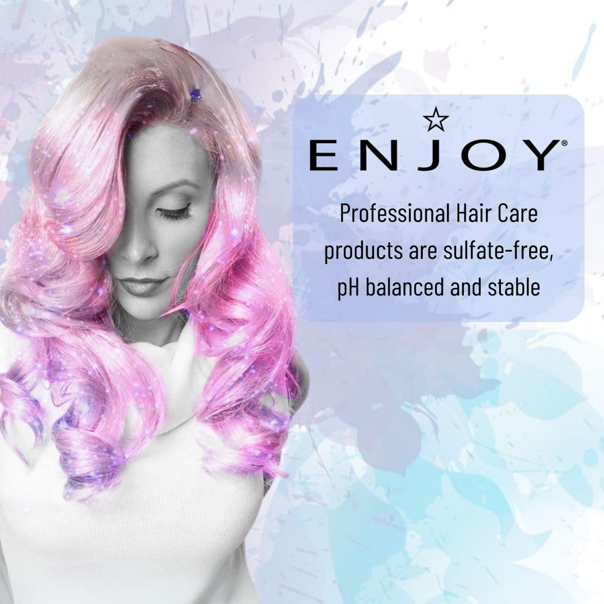 Enjoy Intensive Hair & Skin Treatment Oil, Jojoba & Macadamia Infused Strengthening Formula for Dry, Coarse, or Damaged Hair, Frizz Control & Shine Enhancer, 3.4 Fl Oz