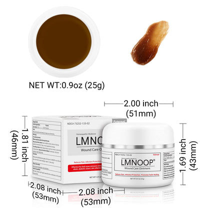 LMNOOP Bed Sore Cream, Maximum Strength Wound Care Ointment for Infection Protection & Skin Repair