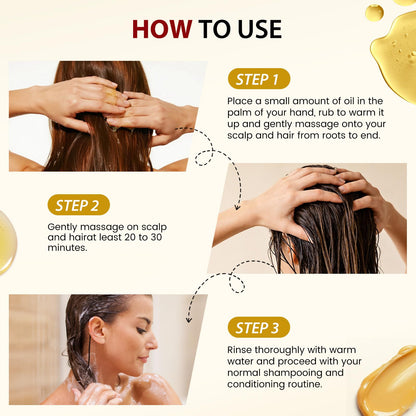 Bofuoos Raw Batana Oil for Hair Growth, 100% Natural Organic from Honduras