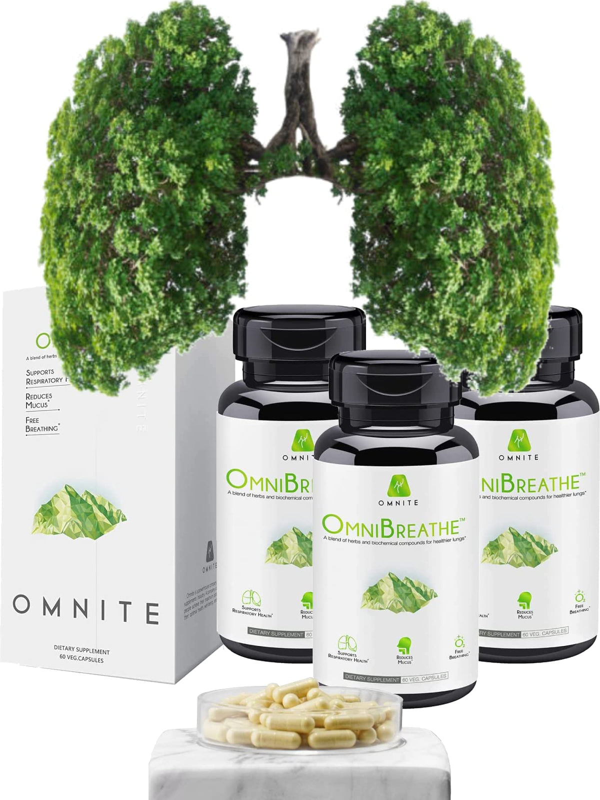 OmniBreathe for Lung Cleanse Detox Respiratory Wellness