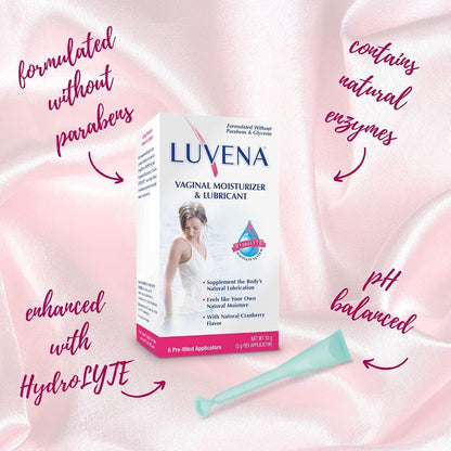Luvena Moisturizer - Vaginal Moisturizer & Menopause Support for Women - Feminine Intimate