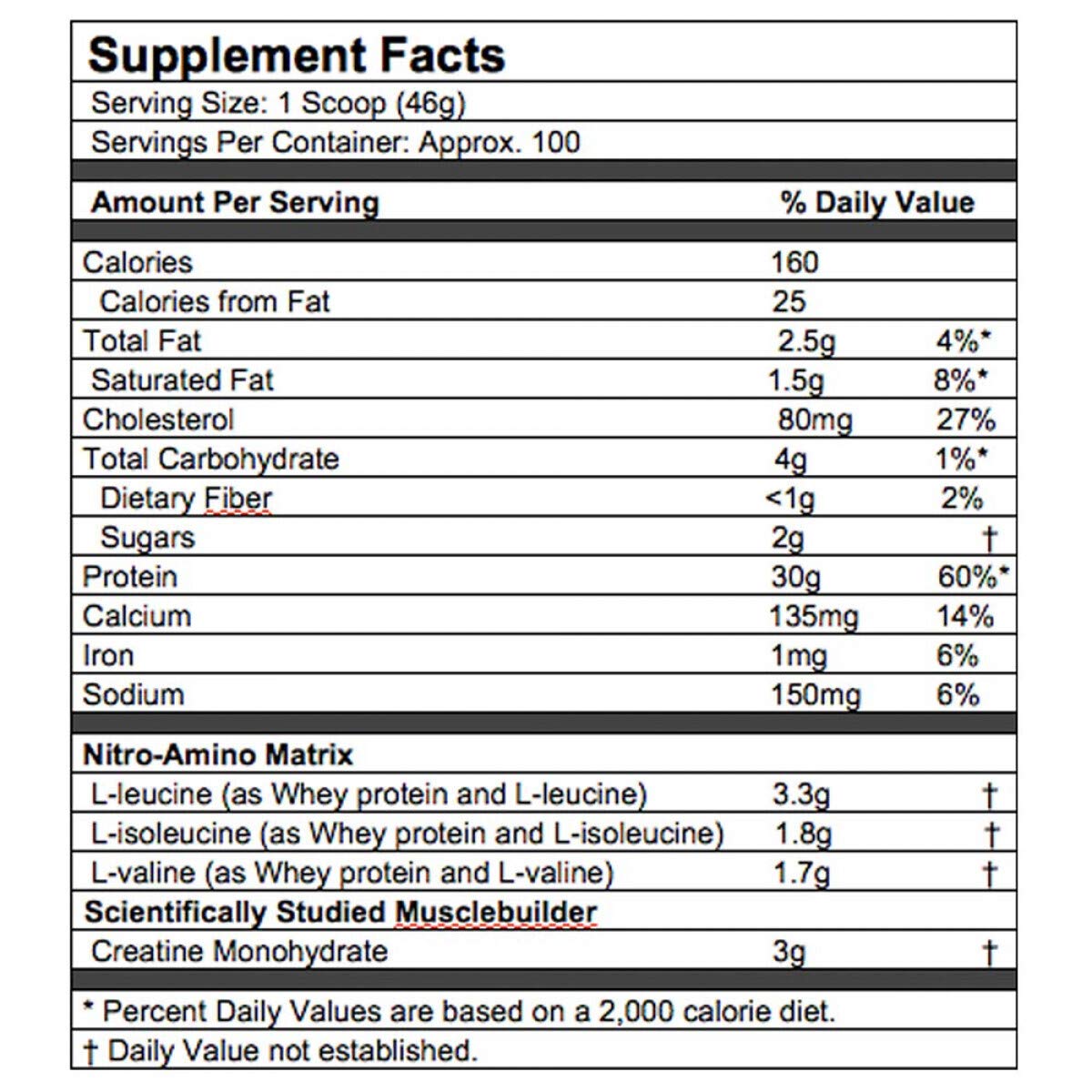 MuscleTech Nitro-Tech Whey Protein Powder Isolate & Peptides - Protein