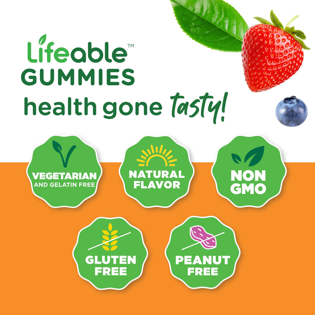 Lifeable Women's Prenatal Multivitamin + Panax Ginseng, Gummies Bundle - Great Tasting