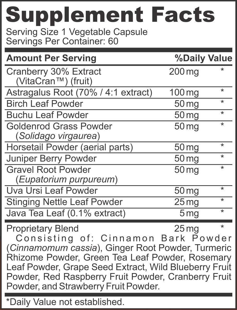 Sigmaceutical Vaginal Health Treatment - Overgrowth & Kidney Cleanses