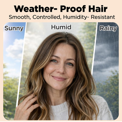 HerStyler Hair Repair Serum - Argan Oil Hair Serum for Frizzy and Damaged Hair - For Frizz, Styling and Shine - Lightweight - Hydrating - Fast Absorbing - For Thicker, Fuller Hair - 2 Fl Oz - 1 Pack