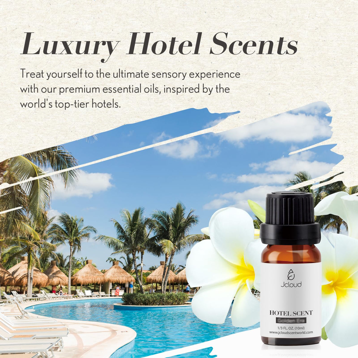 JCLOUD Royal Serenity Essential Oil Inspired by Ritz-Carlton Hotel - Hotel Collection - Pure Aromatherapy