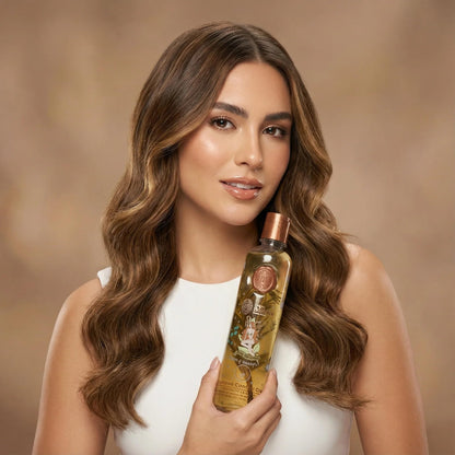 RITUAL BOTANICO - Kit4 Crecimiento Acelerado Ultra Reparador: Shampoo de Romero, Mascarilla Hidratante Para El Cabello, Acondicionador Intensivo PLEX, Protector de Calor Para El Cabello (+Obsequio)