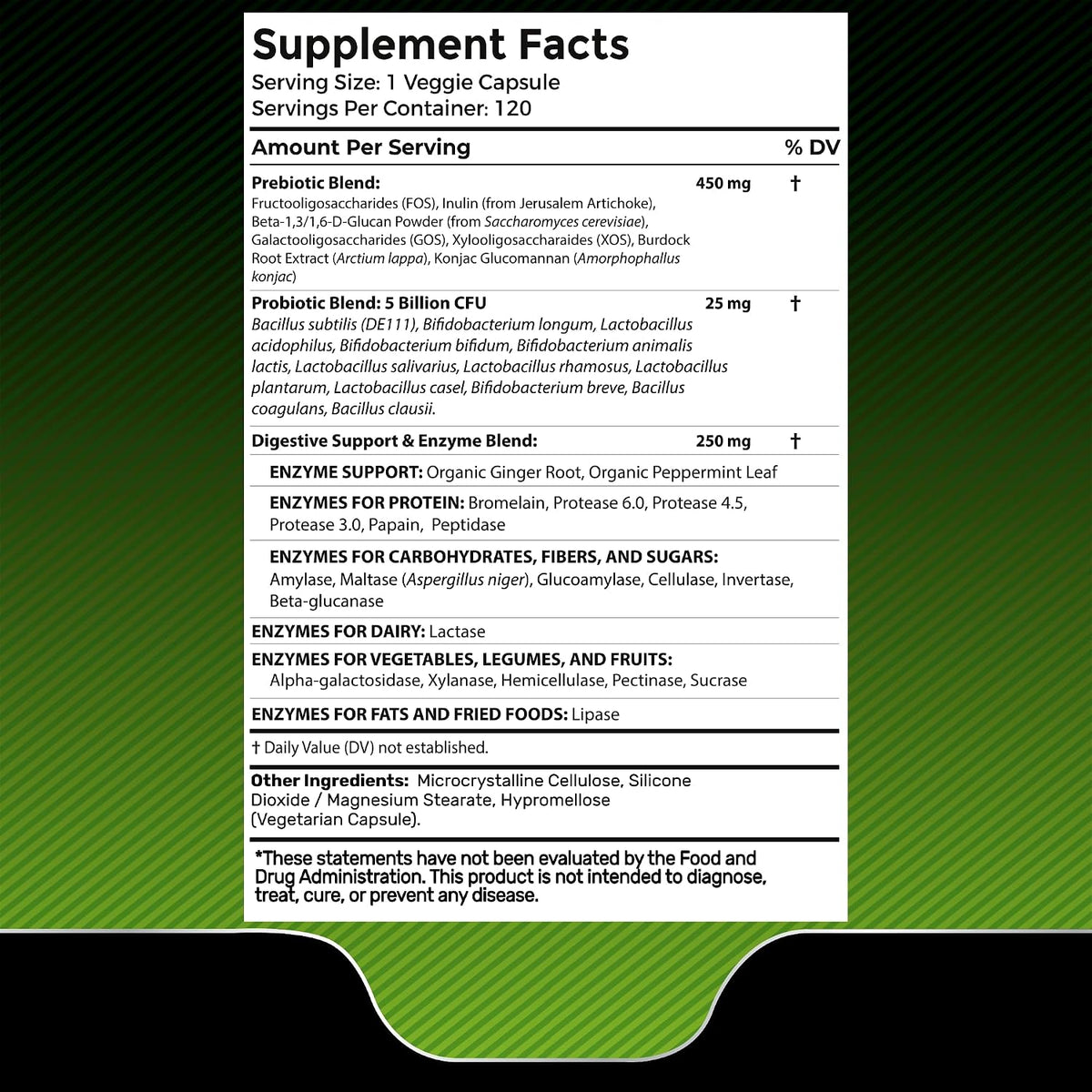 WELLNESS LABSRX Digestive Enzymes Capsules with Sea Moss Gummies - Bundle
