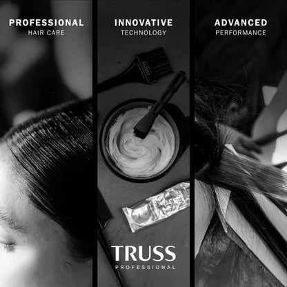 TRUSS Deluxe Prime Reconstructive Hair Oil for Damaged Hair - Split End Repair Treatment with Heat Protection & Frizz Control - Seals Cuticle for Strength & Softness (2 Fl oz)