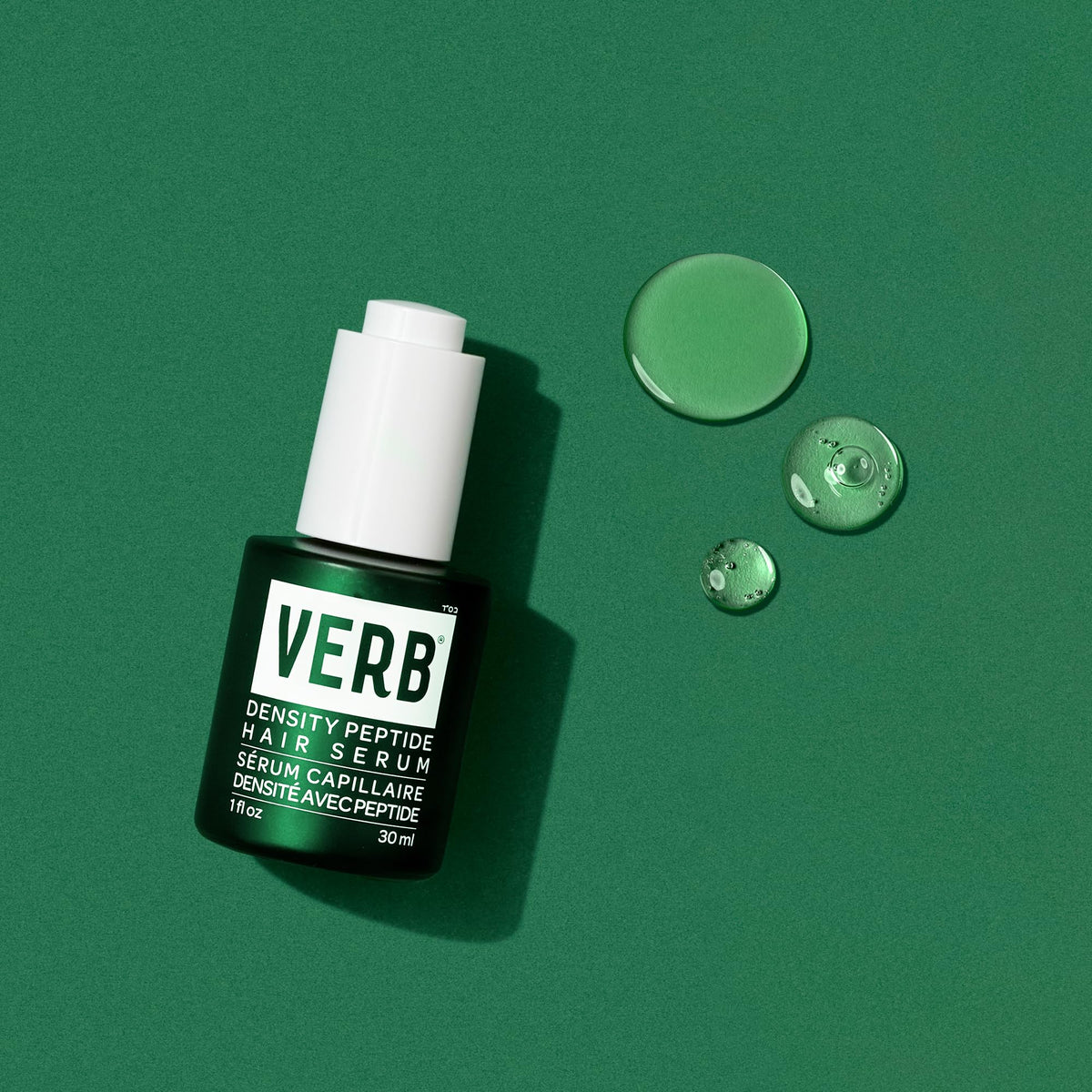 VERB Density Peptide Serum, 1 fl oz - Visibly Thicken + Reduce Signs of Shedding- No Parabens or Harmful Sulfates (Pack of 3)