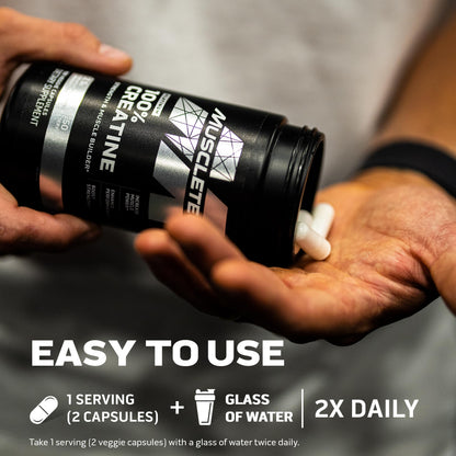 MuscleTech Platinum 100% Creatine Pills - Creatine Monohydrate Pill - Muscle Recovery