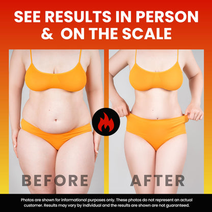Morning Fat Burner Gummies for Weight Loss for Women & Men - Thermogenic Belly