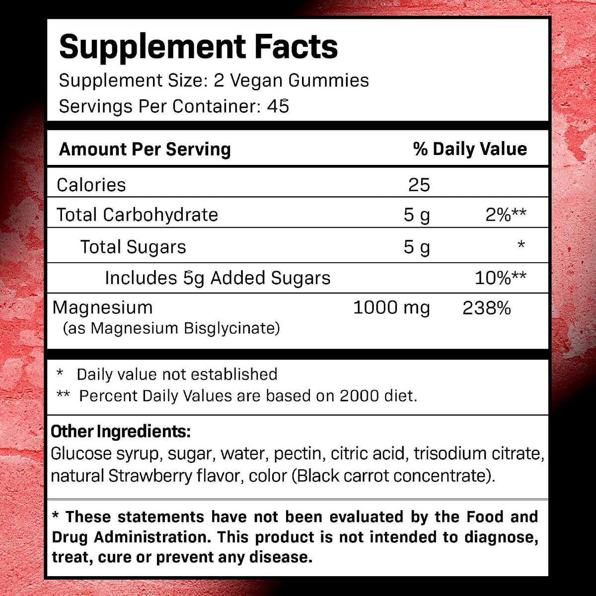 WELLNESS LABSRX Creatine Gummies 5000mg - Magnesium Glycinate Gummies 1000 mg - Bundle