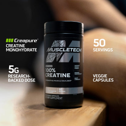 MuscleTech Platinum 100% Creatine Pills - Creatine Monohydrate Pill - Muscle Recovery