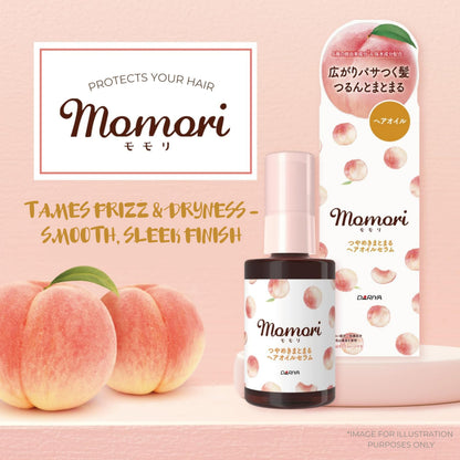momori Hair Oil Serum - Smooth & Shiny Finish/1.86 fl oz