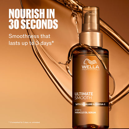 Wella Professionals ULTIMATE SMOOTH - With Squalane & Omega 9 - 1 Fl Oz