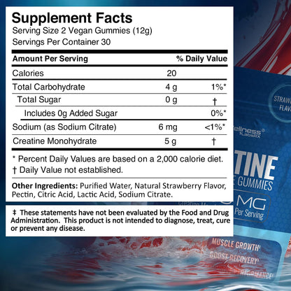 WELLNESS LABSRX NAD Capsules with Creatine Gummies - Bundle