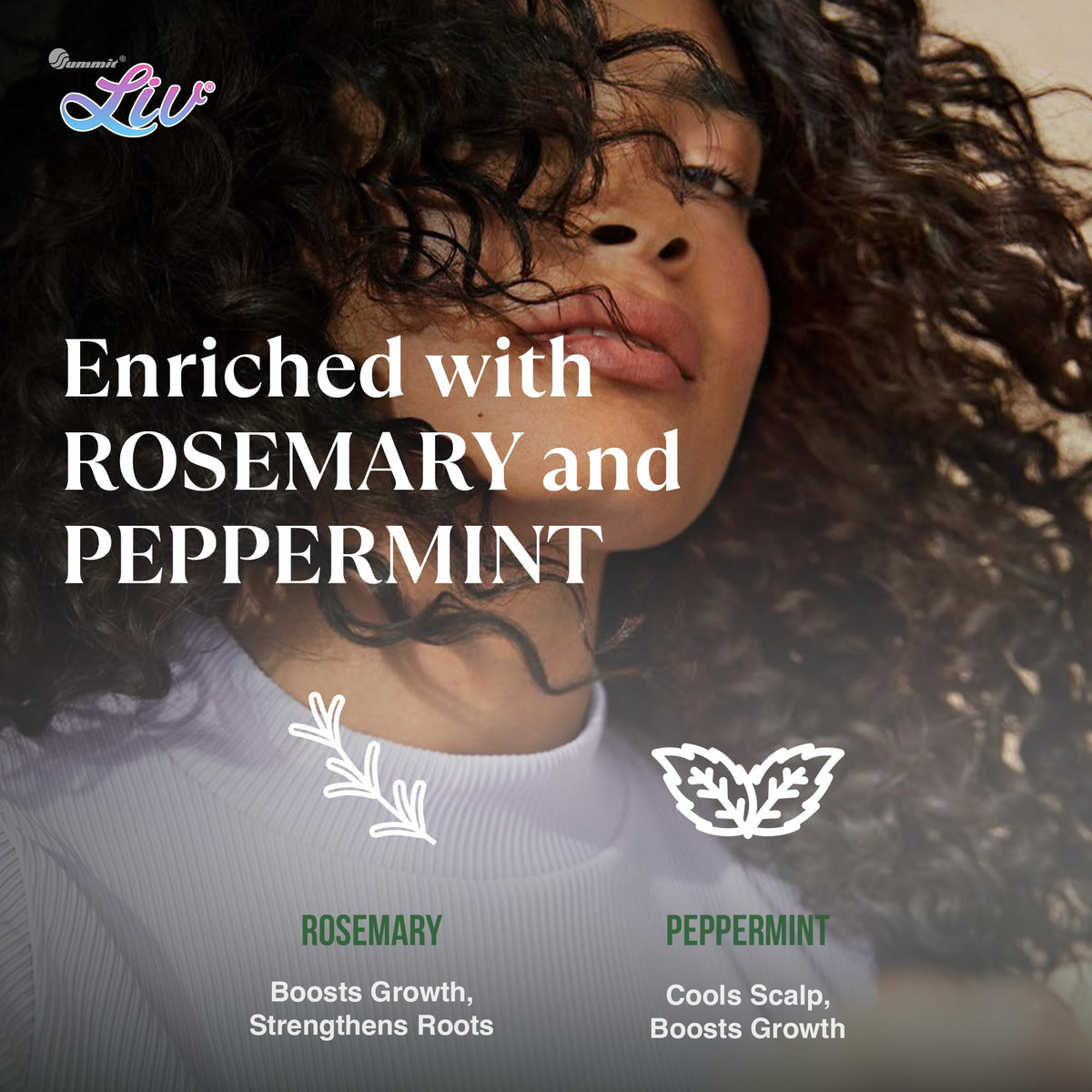 LIV LoveGrowth Rapid Bloom Scalp Nourishing Oil, Supports Healthy Hair Growth and Length Retention, Lightweight Non-Greasy Hair Growth Oil for Hair, Rosemary Peppermint Infused, 1.6 fl oz 47 mL
