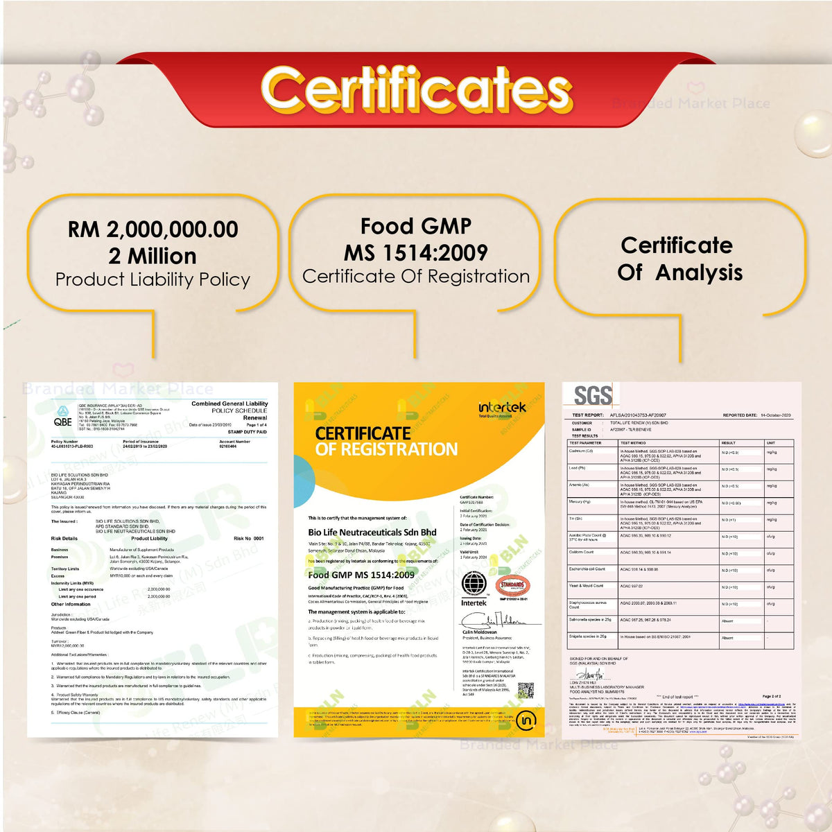 Total Life Renew (M) Sdn. Bhd. TLR Perfect Women Kacip Fatimah for Women - 100% Natural