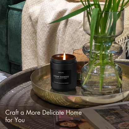 Scented Candles Set - Men Candles Set, Candles for Men Scented Candles for Home - 4 Pack Candles Scents