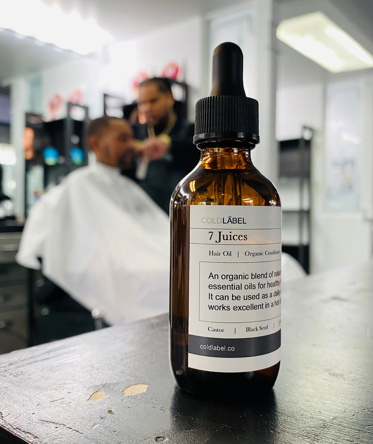 COLDLABEL Hair Oil 7juices 2oz