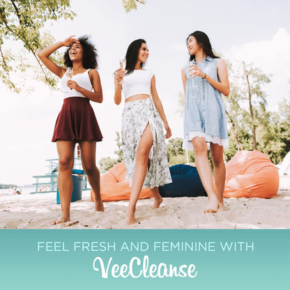 VeeFresh - VeeCleanse Boric Acid Vaginal Suppositories - Vaginal pH Balance Suppositories