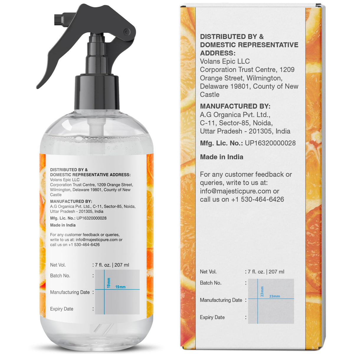 Majestic Pure Linen Spray - All Natural Fragrance - Spray for Pillows, Bedding, Sheets, Clothing