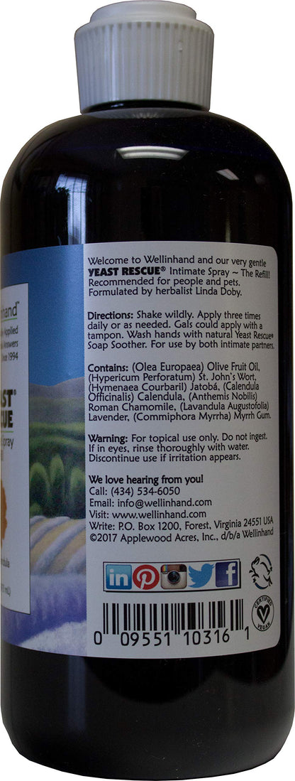Yeast Rescue Soap Soother 16 fl.oz. Refill Economy