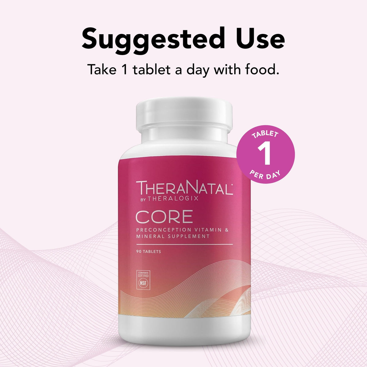 TheraNatal Core + ConceptionXR Reproductive Health Formula Bundle - Preconception Vitamin