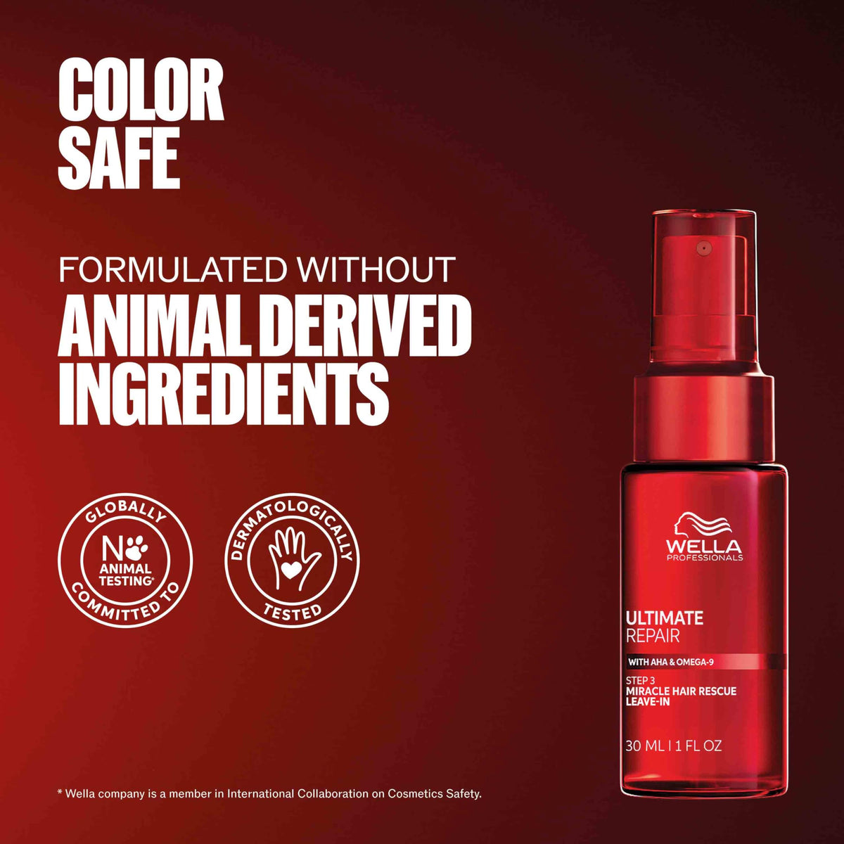 Wella Professionals ULTIMATE REPAIR - Luxury Leave-In Treatment - Long-Lasting Repair & Protection - For All Hair Types - 1 Fl Oz - Packaging May Vary