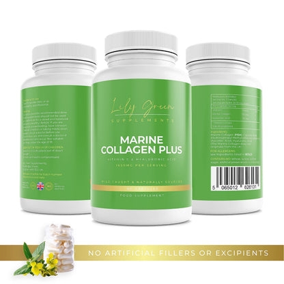 Lily Green - Marine Collagen with Hyaluronic Acid & Vitamin C - 1650mg per Serving