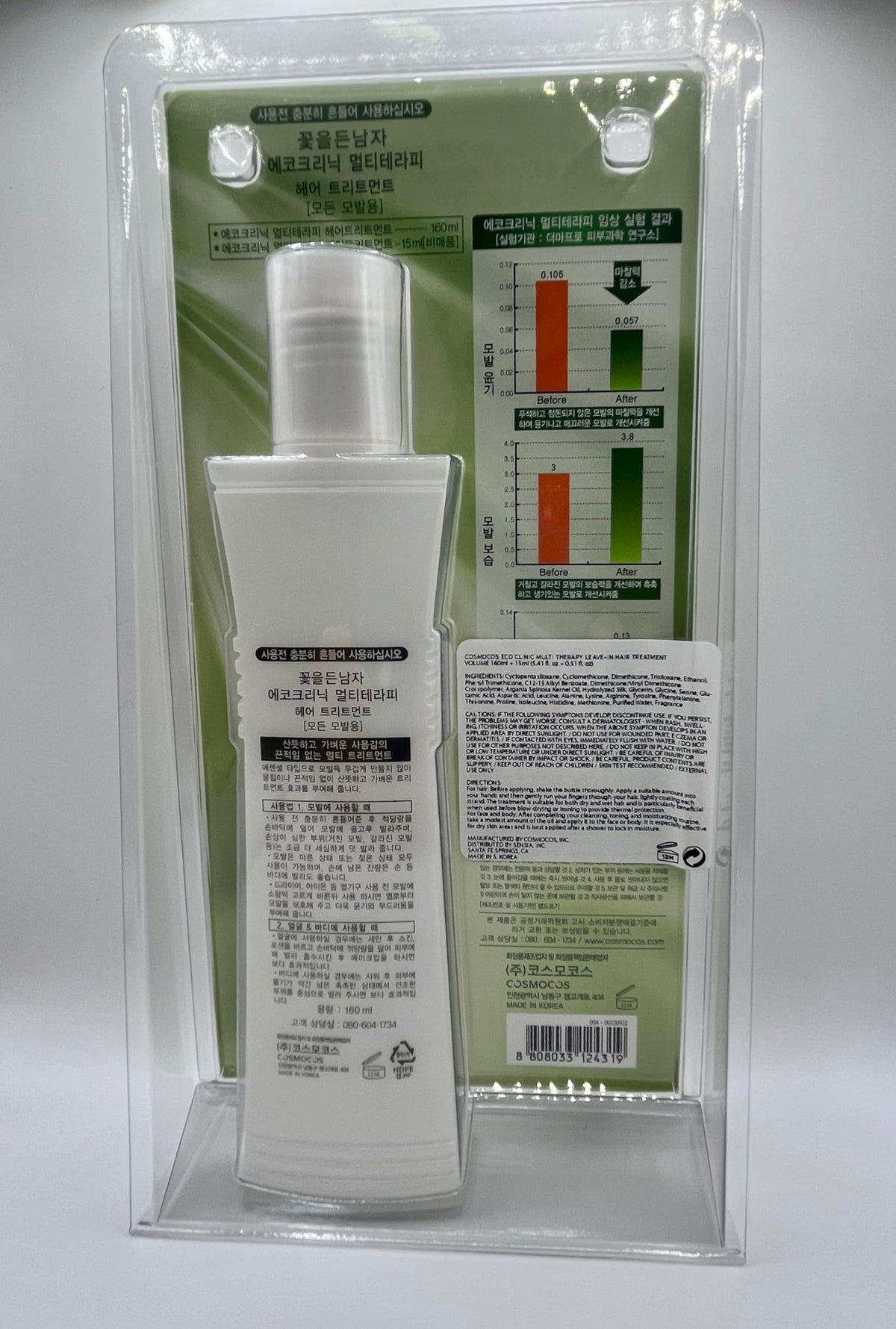 ECO CLINIC MULTI THERAPY HAIR TREATMENT SET 160ml + 15ml (CONTAINS ARGAN OIL)